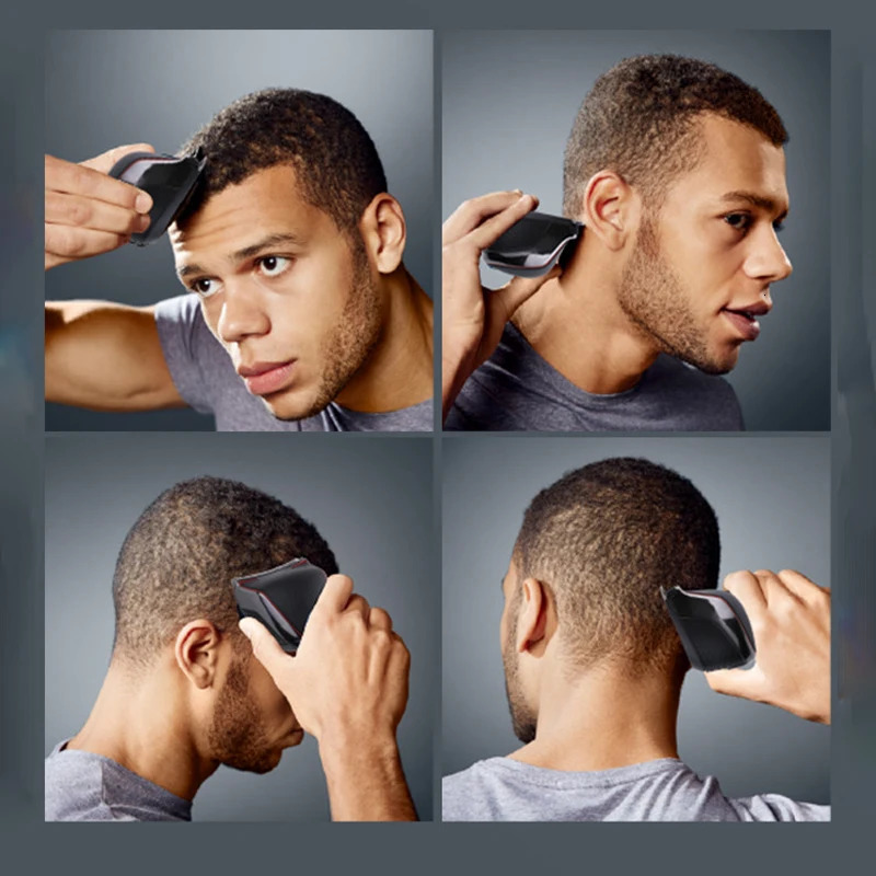 Wet Dry Self-Haircut Electric Beard Hair Trimmer For Men Grooming Shortcut Hair Clipper Washable Haircut Machine Rechargeable 231220