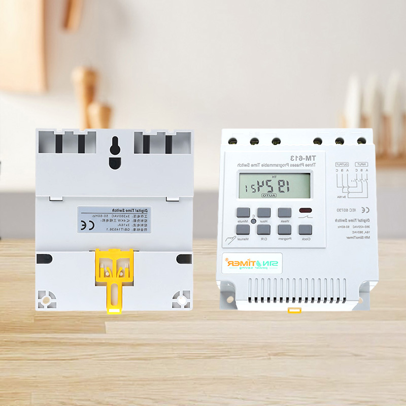TM613 380V LCD Digital Multipurpose Three Phases Programmable Control Power Timer Switch
