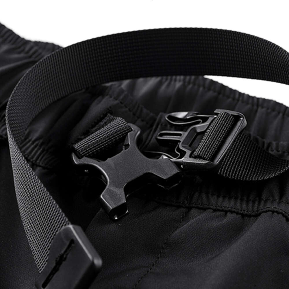 2022 Summer Tactical Men Fashion Functional Multi Pockets Shorts Techwear Hip Hop Streetwear Knee Length Pants WB737