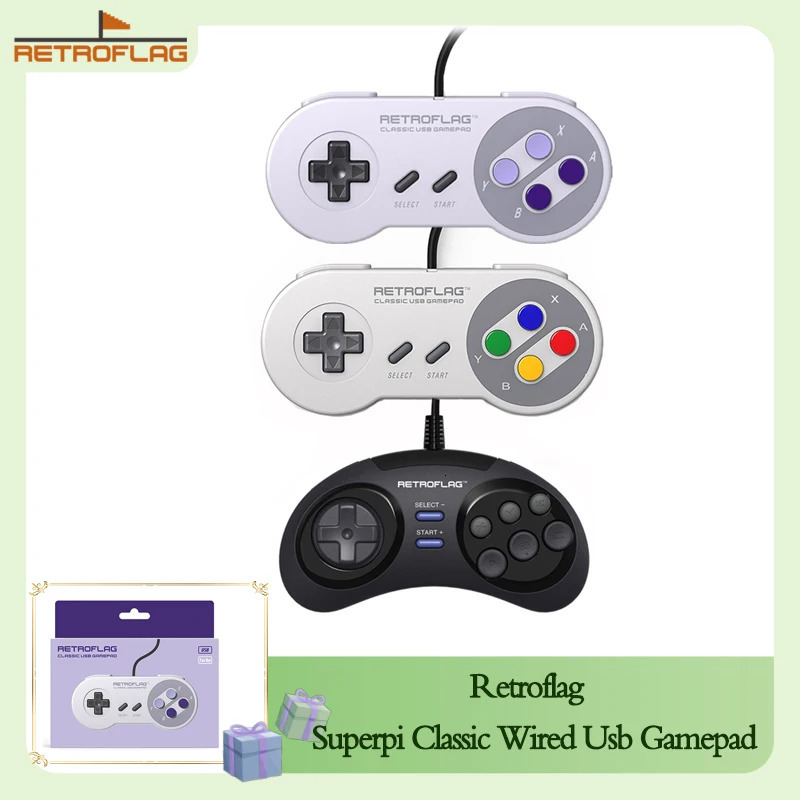 Retroflag Superpi Classic Wired Usb Gamepad Controller Di Gioco Accessori Di Gi…