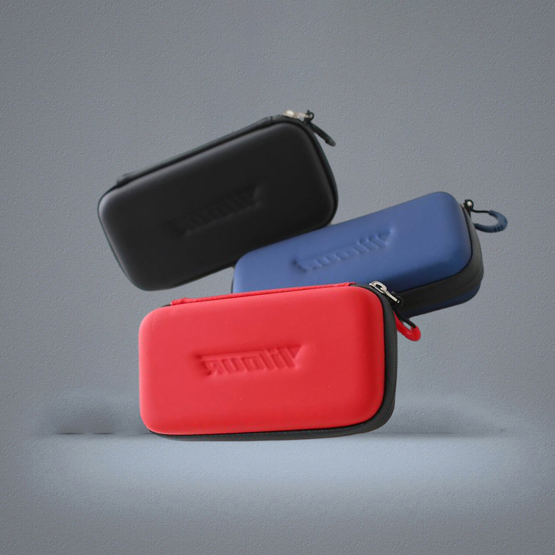Portable Cooler Bag Diabetic Organizer Medical Travel Case Cooler Pack 2 Ice Pack EVA Material Box Bag