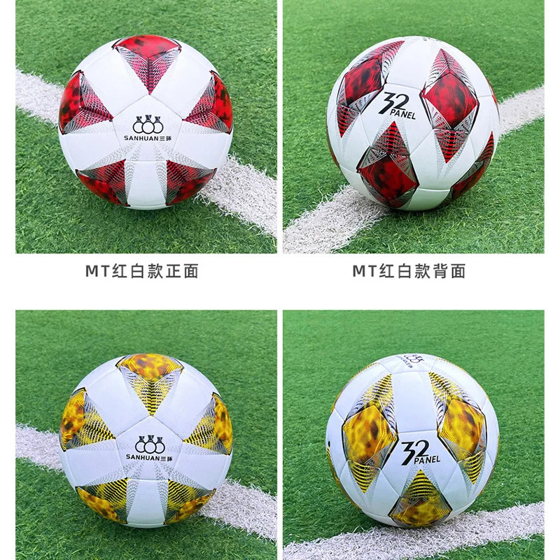 LIYAFEI Size 5 Footballs Soccer Adults Youth Training Match Game Standard Futsal Balls High Quality Football Free Gifts 231220