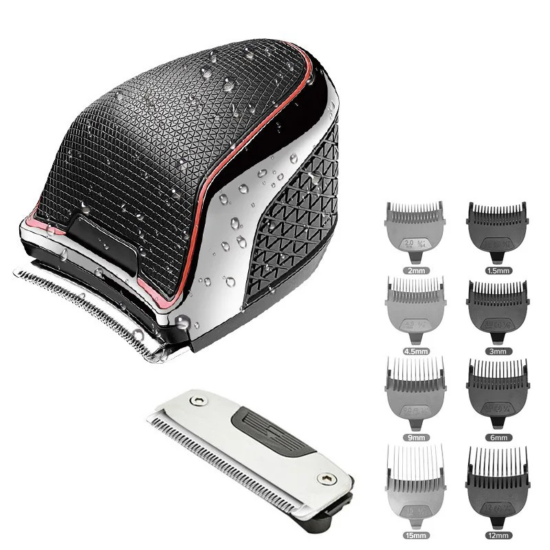 Wet Dry Self-Haircut Electric Beard Hair Trimmer For Men Grooming Shortcut Hair Clipper Washable Haircut Machine Rechargeable 231220