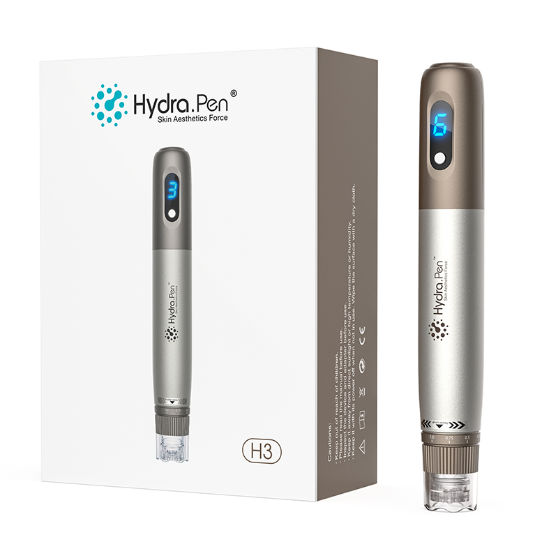 Wireless Derma Pen Hydra.Pen H3 Adjustable Liquid Output Microneedling Skin Care Dermapen Beauty Device MTS Meso Therapy Tools Skin Rejuvenation