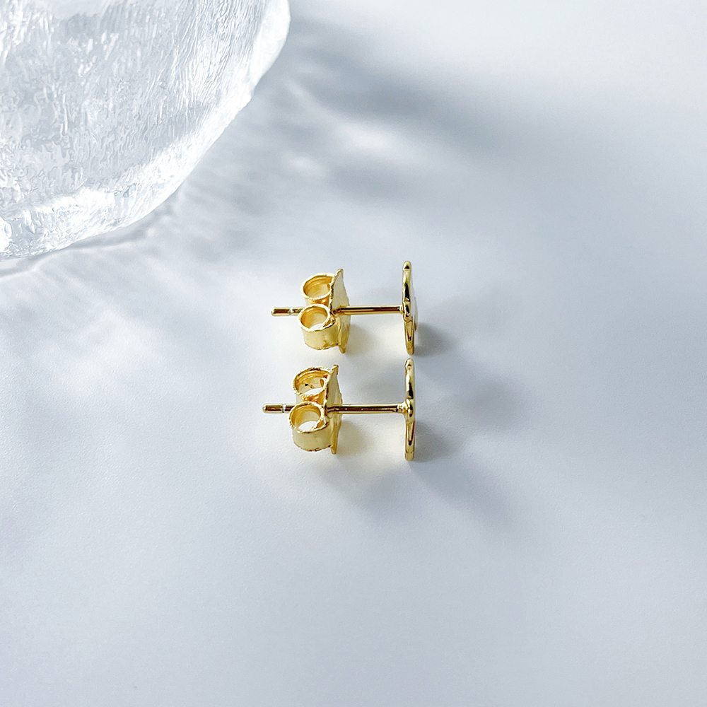 Free Delivery Spanish Bear Jewelry 2024 New White Gold Tsavorite Earrings with Diamond and Pearl Diamonds Earrings Dropshopping