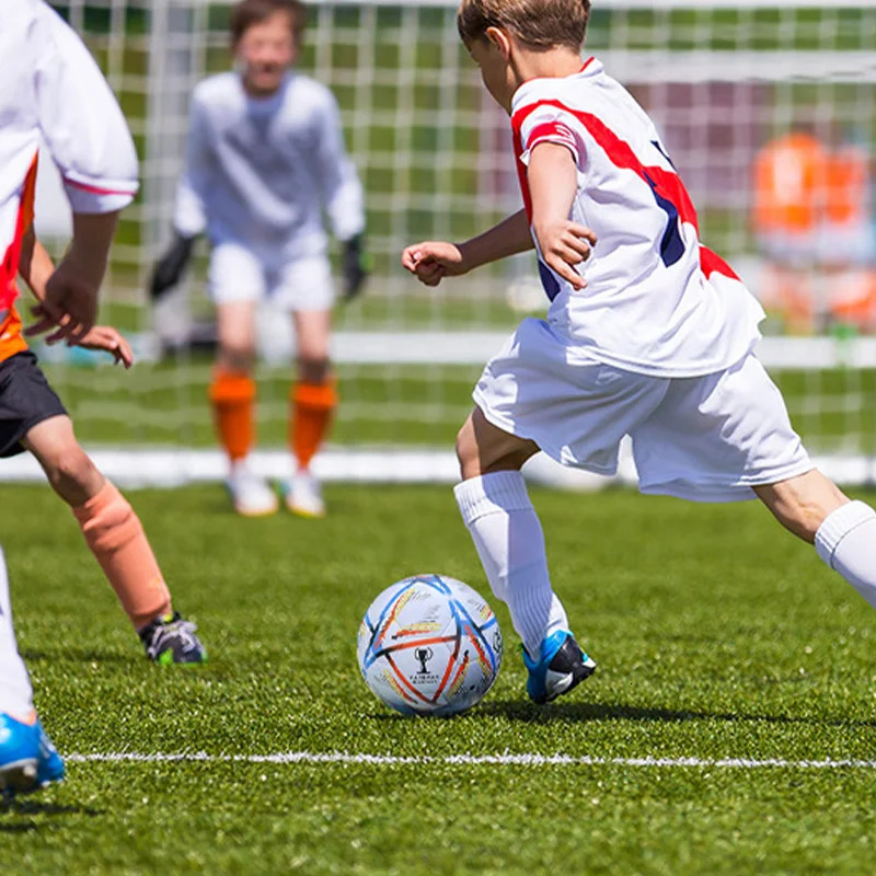 LIYAFEI Size 5 Footballs Soccer Adults Youth Training Match Game Standard Futsal Balls High Quality Football Free Gifts 231220