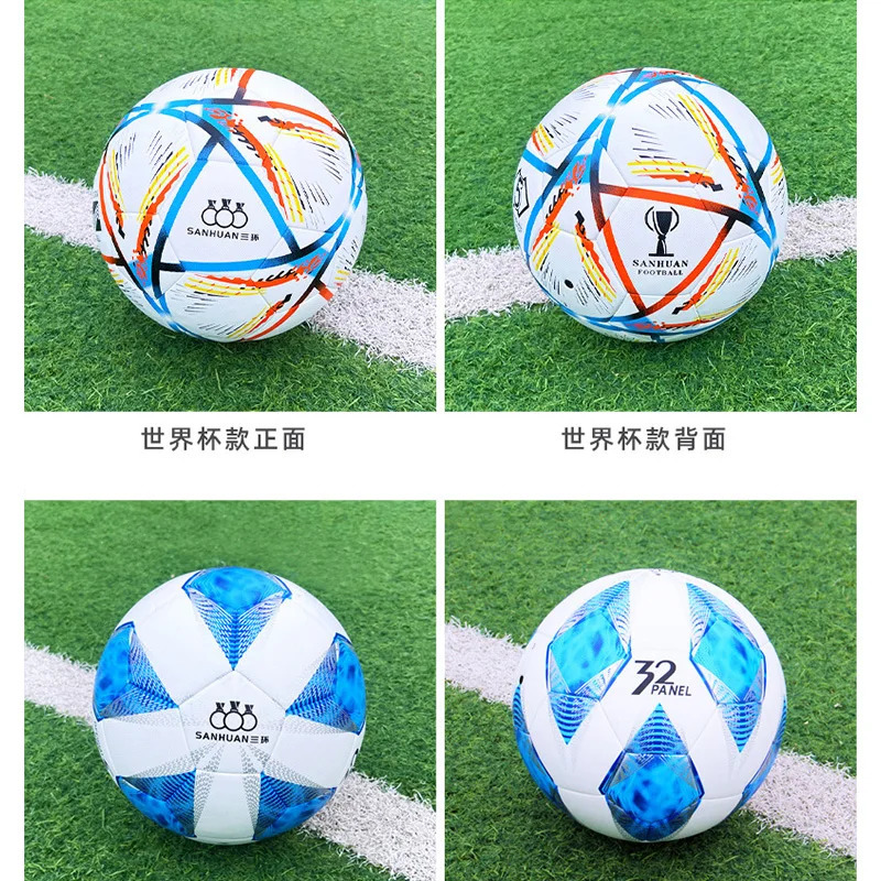 LIYAFEI Size 5 Footballs Soccer Adults Youth Training Match Game Standard Futsal Balls High Quality Football Free Gifts 231220