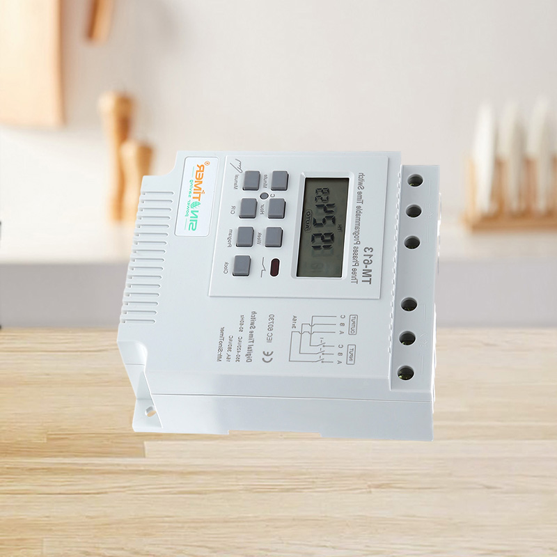 TM613 380V LCD Digital Multipurpose Three Phases Programmable Control Power Timer Switch