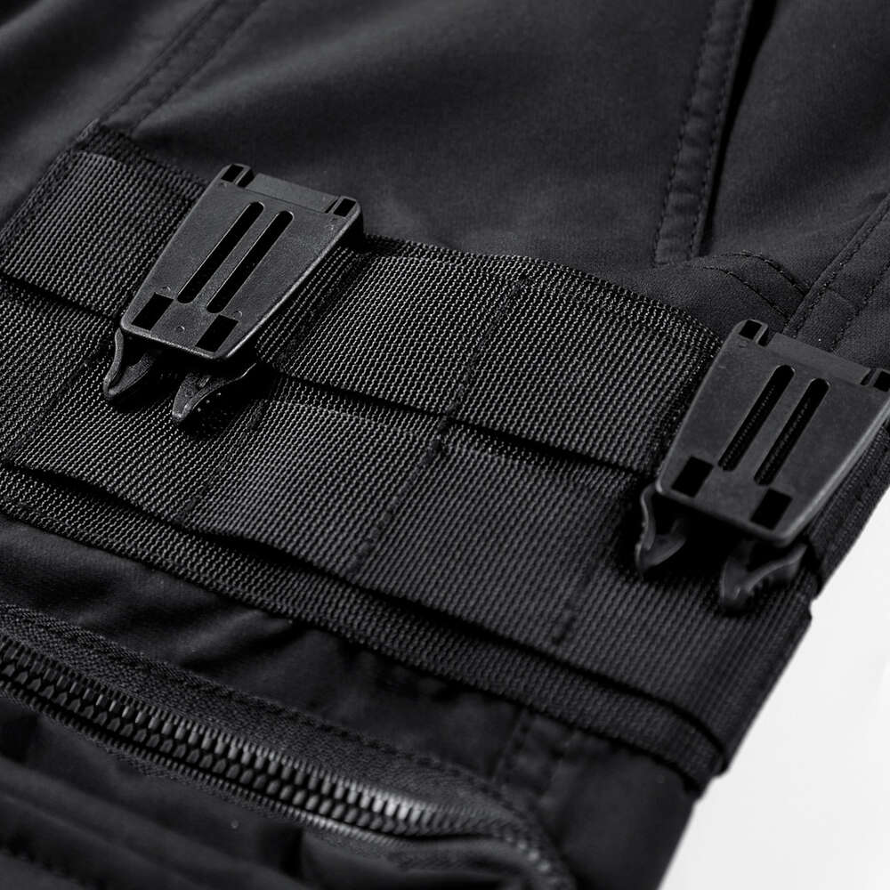 2022 Summer Tactical Men Fashion Functional Multi Pockets Shorts Techwear Hip Hop Streetwear Knee Length Pants WB737