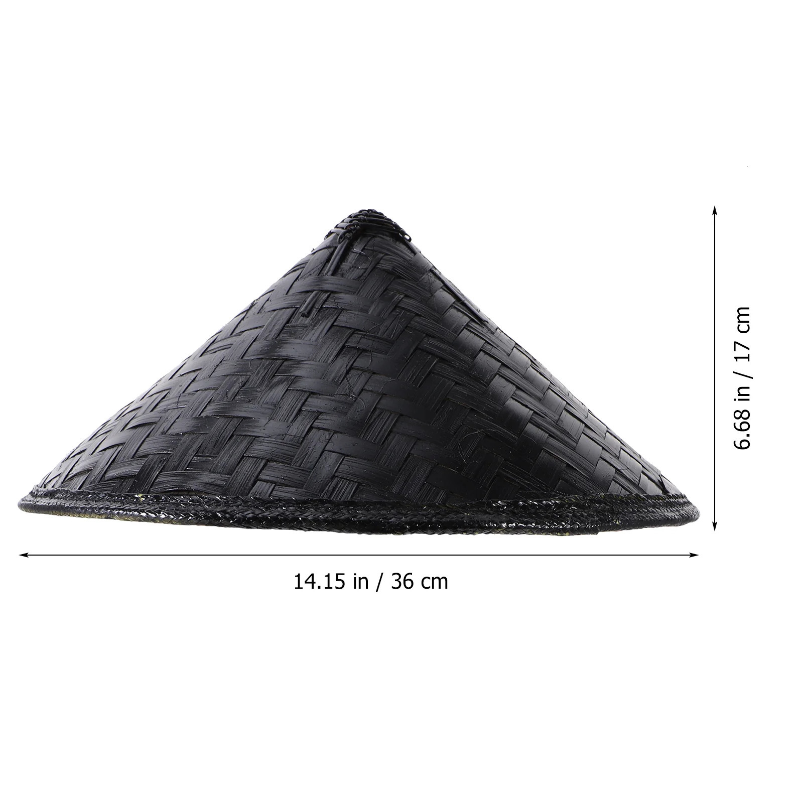Hat Straw Chinese Japanese Samurai Cosplay Conical Asian Coolie Rice Cone Hats Ninja Cap Bamboo Party Farmer Paddy Costume 231220