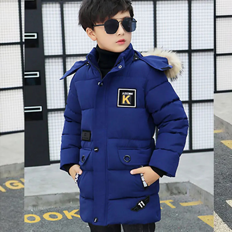 Kid Winter Jacket A Boy Park 12 Childrens Clothing 13 Baby 14 Outerwear 15 Coats 9 Thick Cotton Thickening 30 Degrees 231220