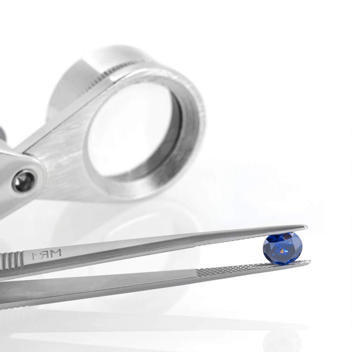 Round Cut 01ct to 6ct Natural Stones Royal Blue Loose Gems Pass Diamond Test For Jewelry Gemstones With Certificate 231221