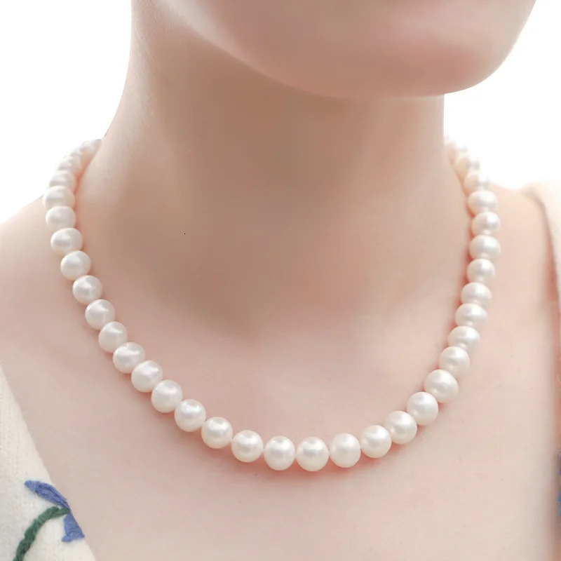 910MM GENUINE NATURAL WHITE south sea PEARL NECKLACE 18 inch 231221