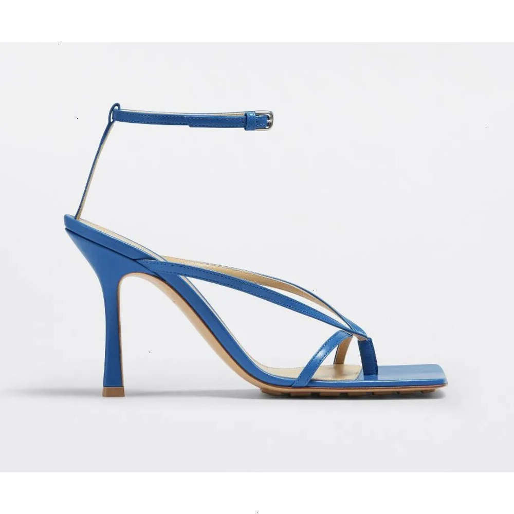 bottegas stretch sandal designer heels slide bottegaity venetaity pumps slipper chic sky blue v strap stable sole genuine leather shoe squared c8 g6gq
