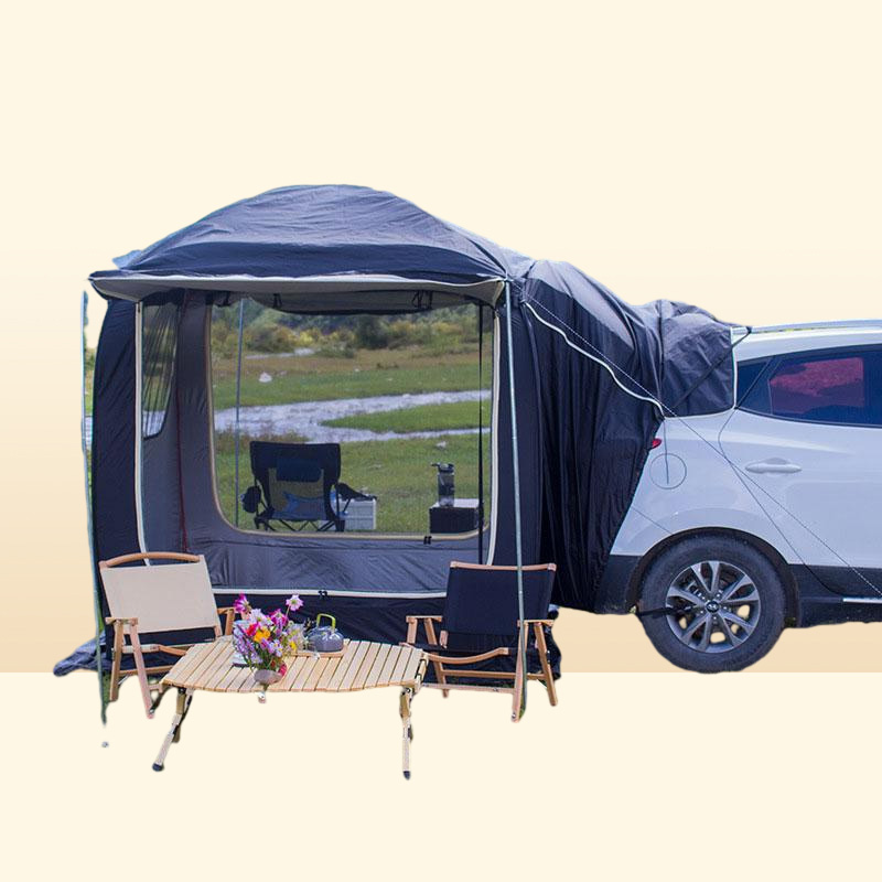 Tents And Shelters Portable Equipment Universal SUV Family Tent Outdoor Car Rear Roof Tail Yanshen Camping Multifunctional Awning