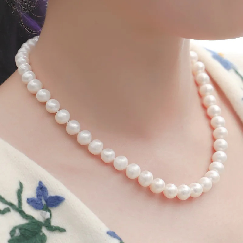 910MM GENUINE NATURAL WHITE south sea PEARL NECKLACE 18 inch 231221