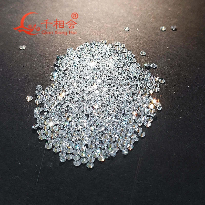1ct 0829mm HPHT Lab Created melee diamond FG VSSI white color Looks Like Diamond loose stone for jewerly making 231221
