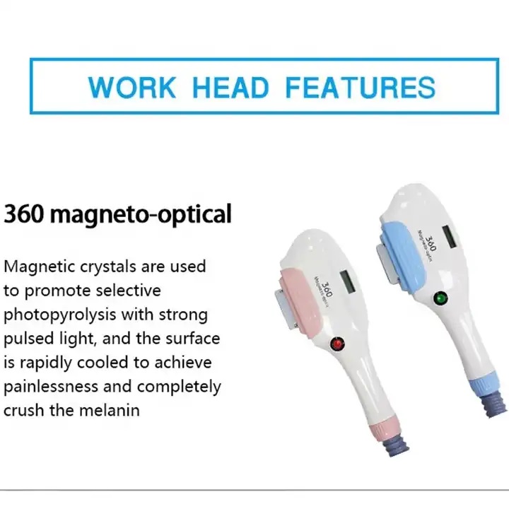 2024 Hot Selling 3/4 Handles IPL OPT RF Nd YAG Laser Tattoo Removal Skin Rejuvenation Whitening Tightening 4 in 1 OPT Hair Removal Permanent Machine