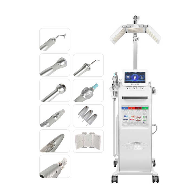 Professional Beauty Oxygen Face Machine Water Dermabrasion Skin Peeling Device For Skin Rejuvenation Deep Cleaning Black Head Removal Machine