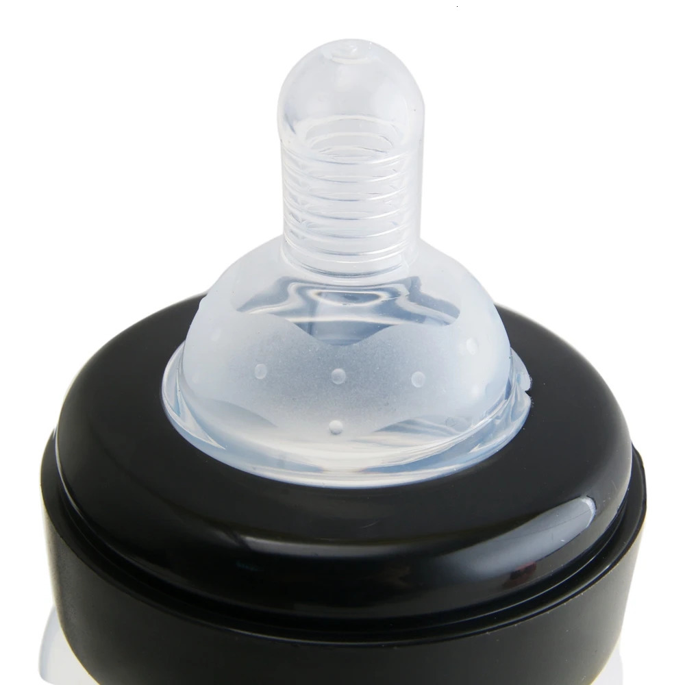 240ml Rose Gold Baby Bottle And Pacifier Set With Chain Clip 26 Letters Bling Pacifier Kit BPA Free 231222