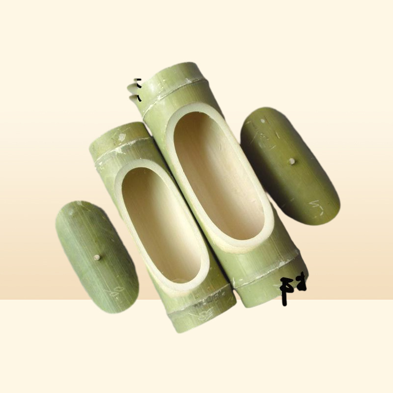 Bowls Handmade Natural Bamboo Steamed Rice Barrels Green Steaming Cup Soup Bowl Healthy Life With LidBowls6431028