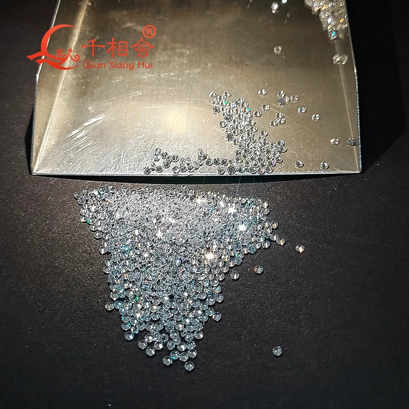 1ct 0829mm HPHT Lab Created melee diamond FG VSSI white color Looks Like Diamond loose stone for jewerly making 231221