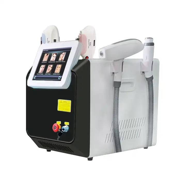 2024 Hot Selling 3/4 Handles IPL OPT RF Nd YAG Laser Tattoo Removal Skin Rejuvenation Whitening Tightening 4 in 1 OPT Hair Removal Permanent Machine