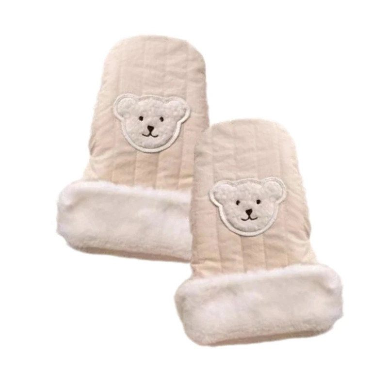 Baby Strollers Handmuff Windproof Hand Warmer Soft Warm Mittens for Winter Walks 231221