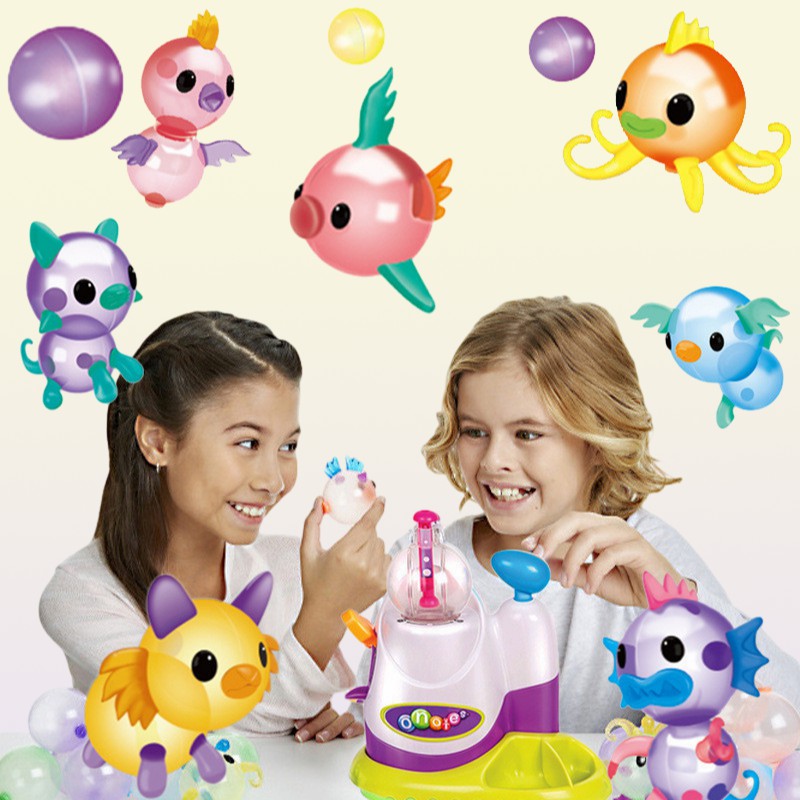 The Oonies RefillPack Children DIY Handmade Creative Ball Onoies Bubble Inflator Toy Table GameToy Balloon Play Set 220426