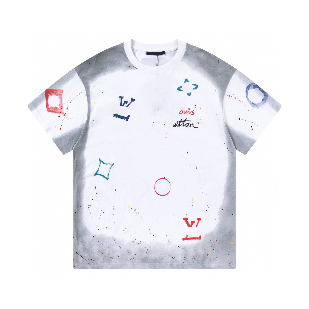 Men's Plus Tees & Polos t-shirts Round neck embroidered and printed polar style summer wear with street pure cotton fe23