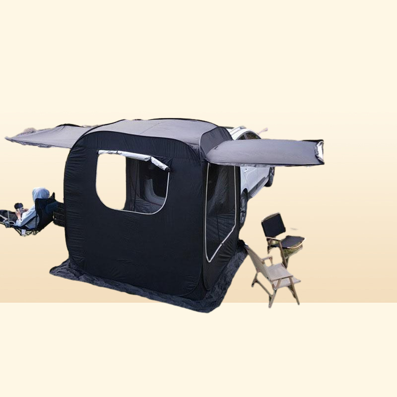 Tents And Shelters Portable Equipment Universal SUV Family Tent Outdoor Car Rear Roof Tail Yanshen Camping Multifunctional Awning
