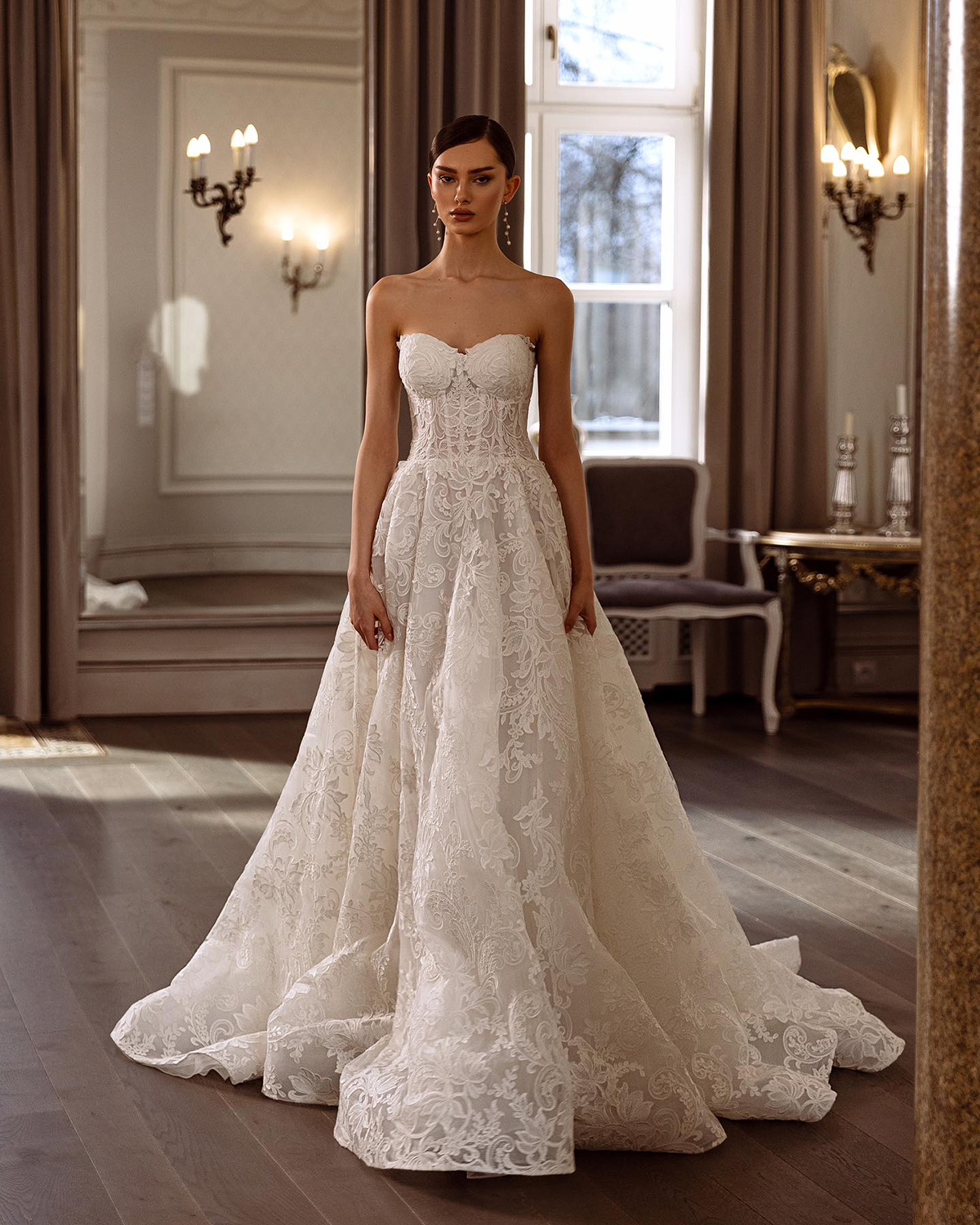 Boho Lace Wedding Dresses Off Shoulder Long Sleeve A e Bridal Gowns Vestido Novia Backless Beach Summer Bride Dress 2 Pieces