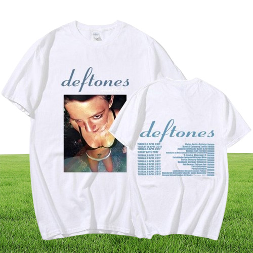 Men's T-Shirts Goth Retro Grunge Tee Shirt For Unisex Streetwear Around The Fur Tour Band Concert T-Shirt Punk Hippie