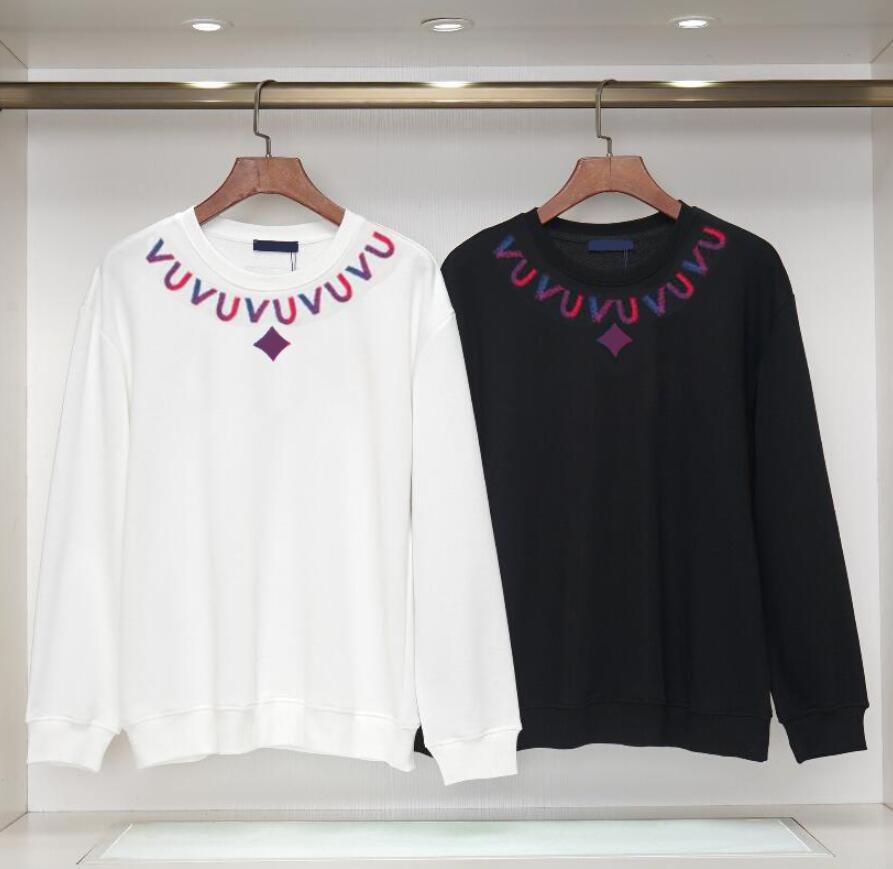 Fashion Letters Embroidery Hoodies for Mens Women Hoodie Sweatshirts Casual Man Woman Pullover Sweater Homme Clothing M-3XL.