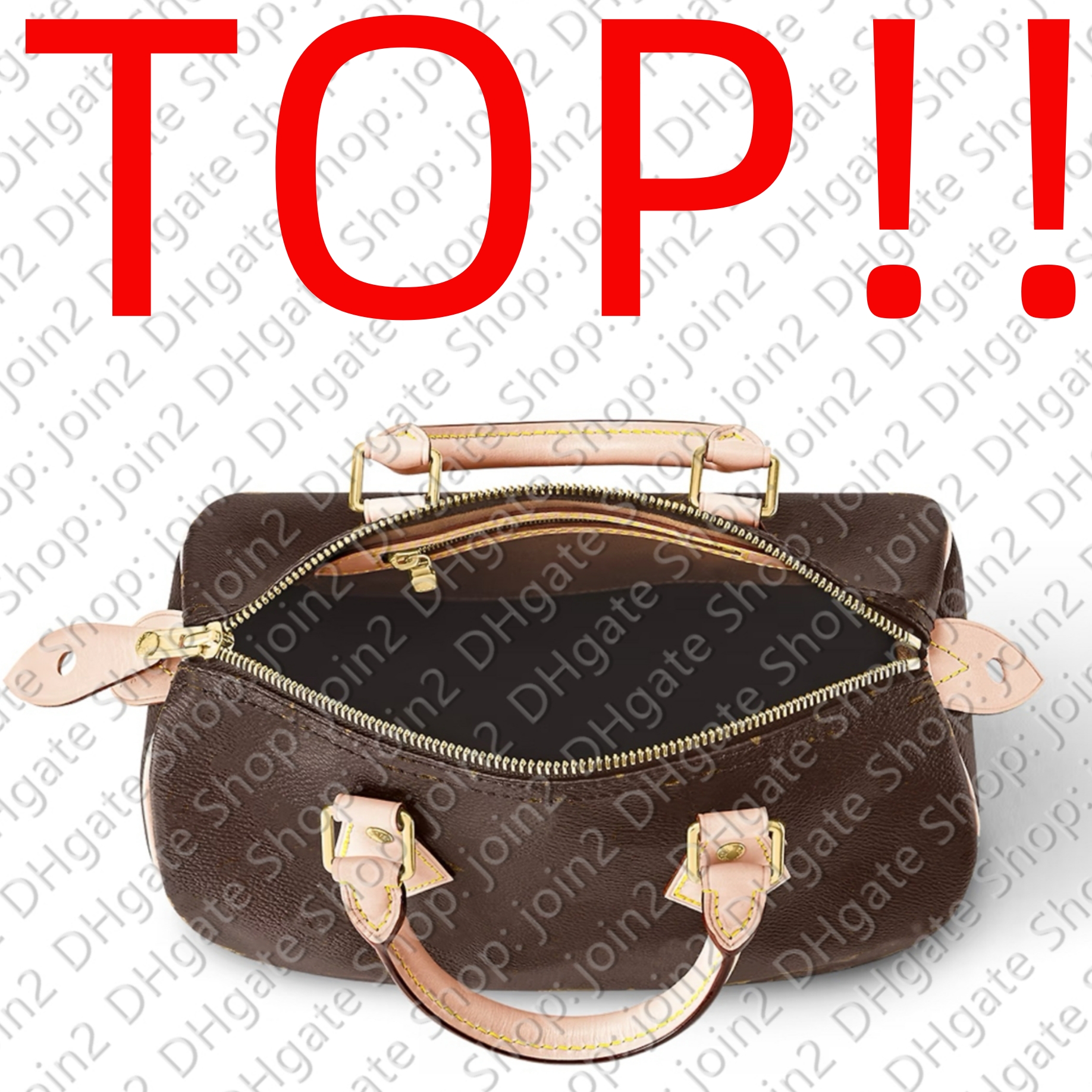 TOP. M41108 SPEED (NO Strap) Designer Women Shopping Tote Outdoor Beach Casual Bag Coin Purse Shoulder Top Handle Handbag Mini Pochette Accessoires