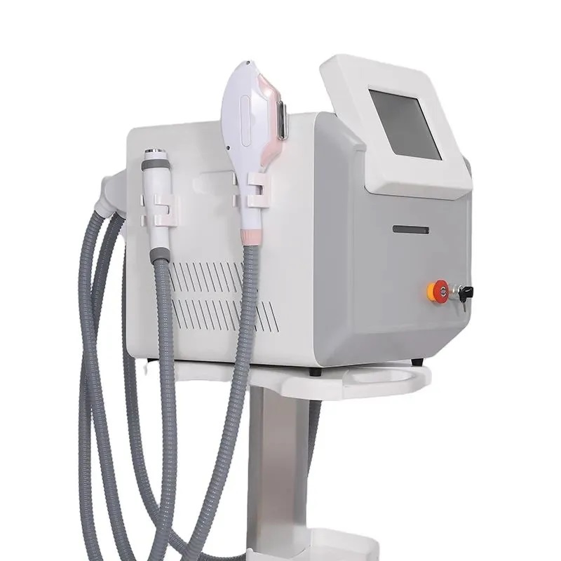 2024 Hot Selling 3/4 Handles IPL OPT RF Nd YAG Laser Tattoo Removal Skin Rejuvenation Whitening Tightening 4 in 1 OPT Hair Removal Permanent Machine