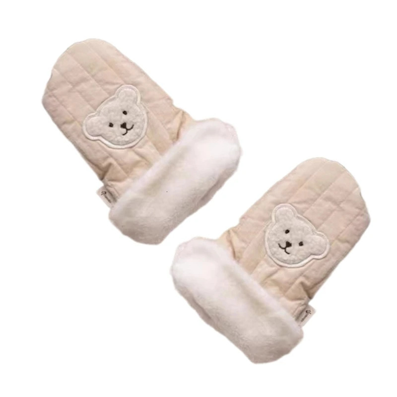Baby Strollers Handmuff Windproof Hand Warmer Soft Warm Mittens for Winter Walks 231221