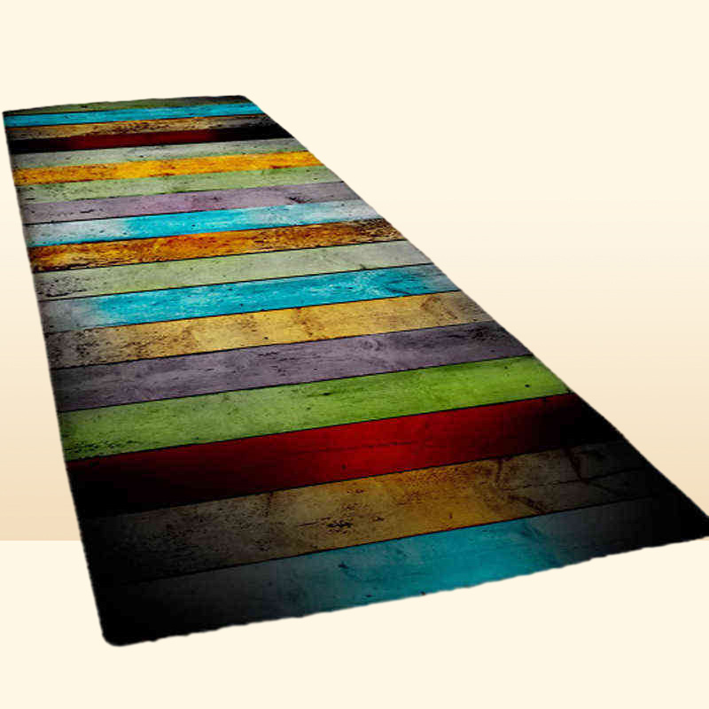 Kitchen Mats for Floor Printed Striped Soft Mat Hallway Bedroom Living Room Carpet Long Soft Welcome Rugs Entrance Door Doormat L21667794
