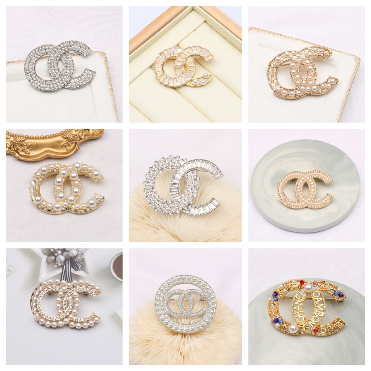 Letter Double 20style Brand Designer Classic Brooches Women Men Elegant Leather Brooch Suit Pin Metal Fashion High Quality Jewelry Accessories