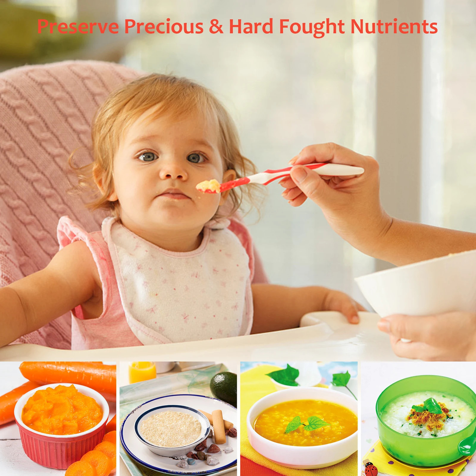 Baby Bottle Warmer 5-in-1 Digital Baby Food Heater with Timer Digital Display Double Bottle Steam Sterilizer Defrosting US PLUG 231222