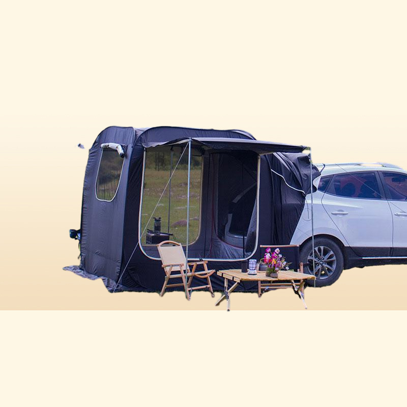 Tents And Shelters Portable Equipment Universal SUV Family Tent Outdoor Car Rear Roof Tail Yanshen Camping Multifunctional Awning
