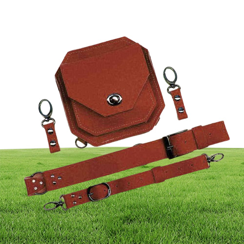 Theme Costume Medieval Waist Ring Belt Pouch Steampunk Leather Fanny Bag For Women Men Viking Knight Cosplay Costume Motorcycle Th2213400