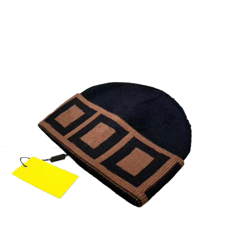 Designer hat fashion beanie knitted hat winter hat Men And Women Fashion Universal Knitted Cap Autumn Wool Outdoor Warm Skull Caps
