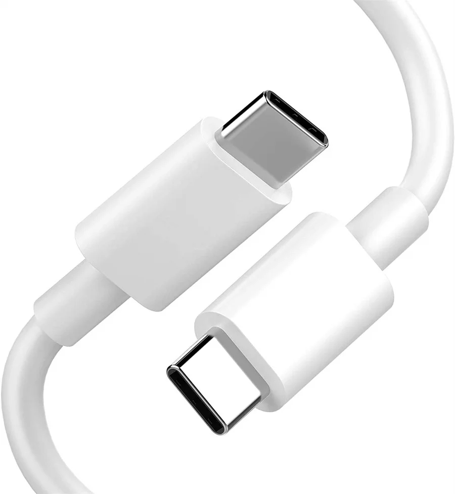 High Speed 1M 3FT C to C USB C PD Cable Charger Cables For Samsung Galaxy S20 S22 S23 S24 Huawei Htc lg Android phone 13 14