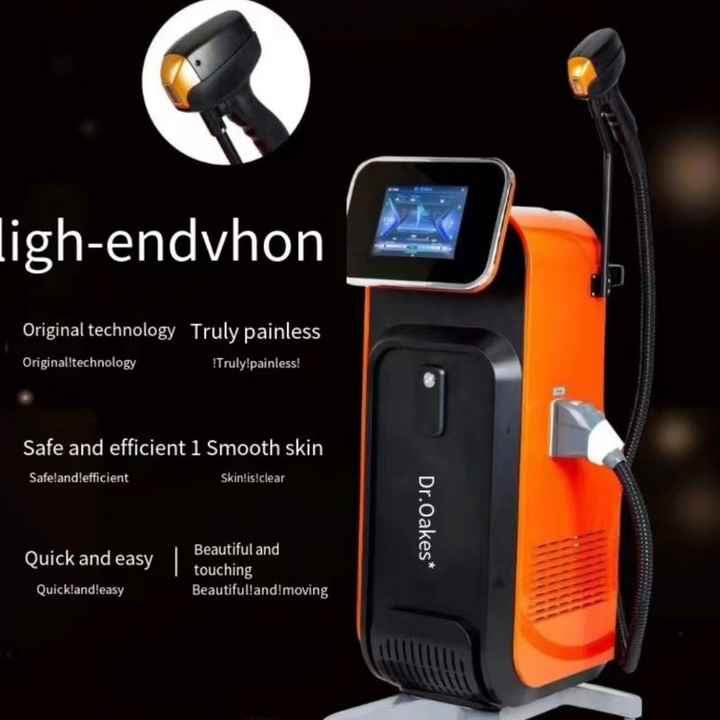 Diode Laser Pianless 808nm Hair Removal System Professional Skin Rejuvenation Skin Whitening Beauty Salon Equipment High 808nm