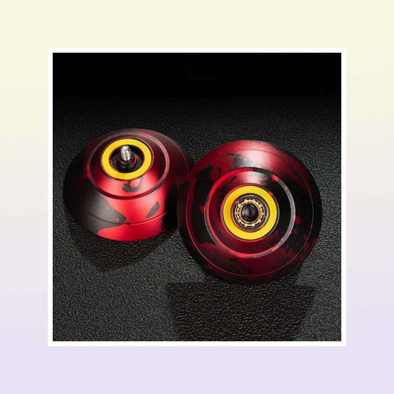 Competition Edition Magic Yoyo Aluminum Alloy Professional Yoyo Unresponsive Yoyos Classic Toys for Adult Boys 220613
