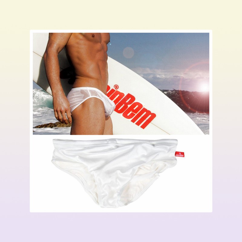 Transparent Briefs Trunks Mens Swimming Sunga Masculina Shorts Swimwear Swim Beach Board Short Slip Low Waist Sexy Swimsuit Gay 22