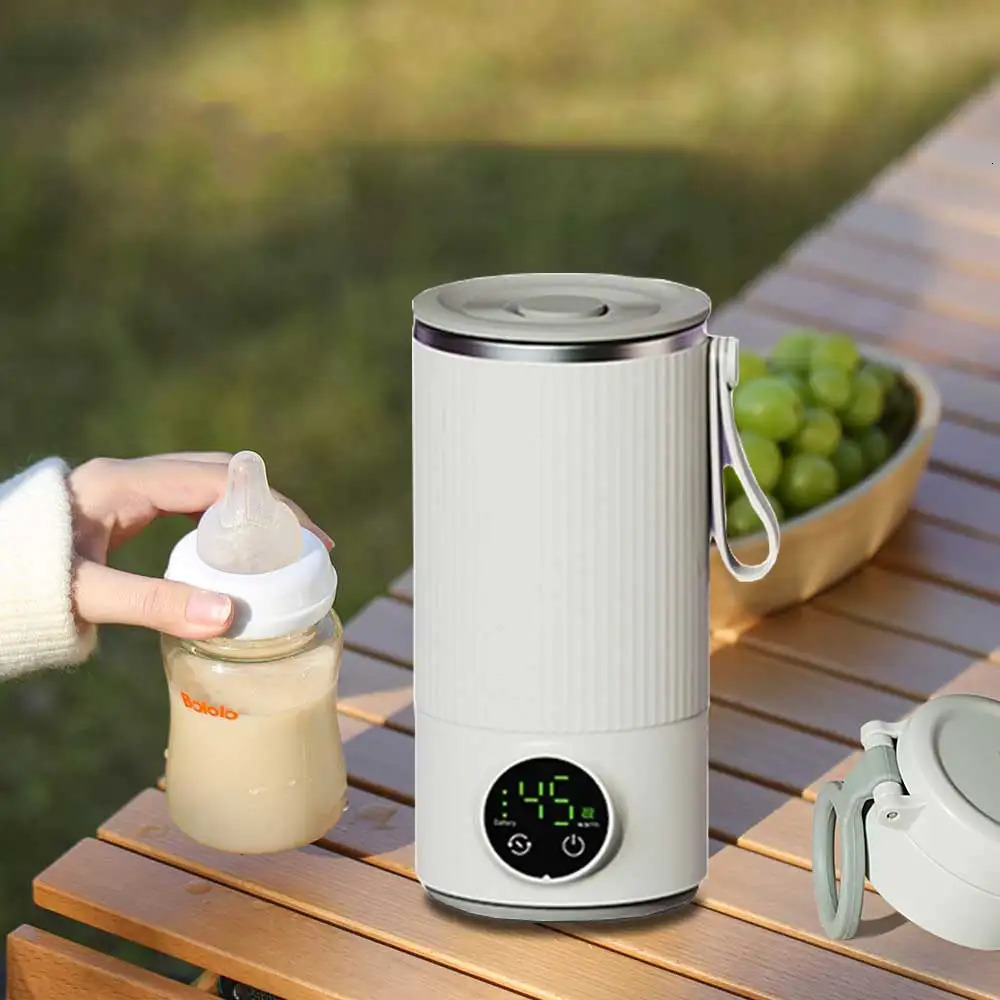 Portable Recharging Baby Bottle Warmer for Breast Milk born Baby Feeding Bottle Warmer Baby Accessories for Travel 231222