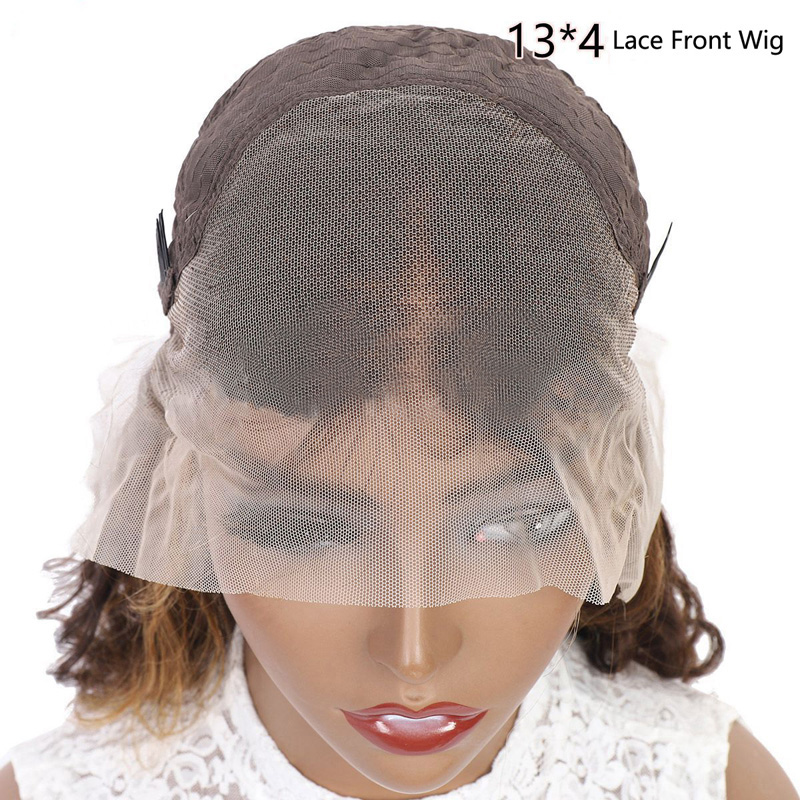 P4/27 Piano Color Brazilian 100% Human Hair 13X4 Lace Front Wig Body Wave 10-32inch 150% Density P4 27