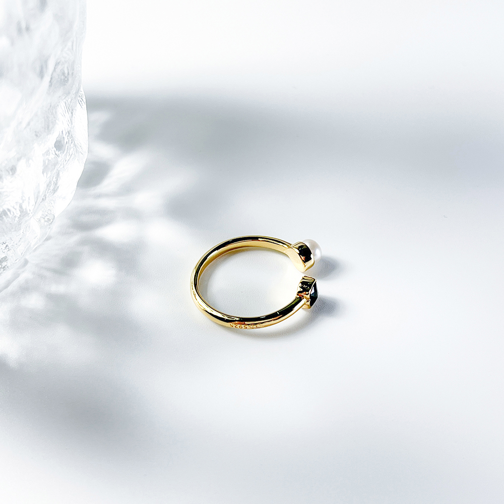 Free Delivery Spanish Bear Jewelry 2023 New Gold Declaration Ring with Diamonds with Quartz Fine Jewelry Charms Ready Stock